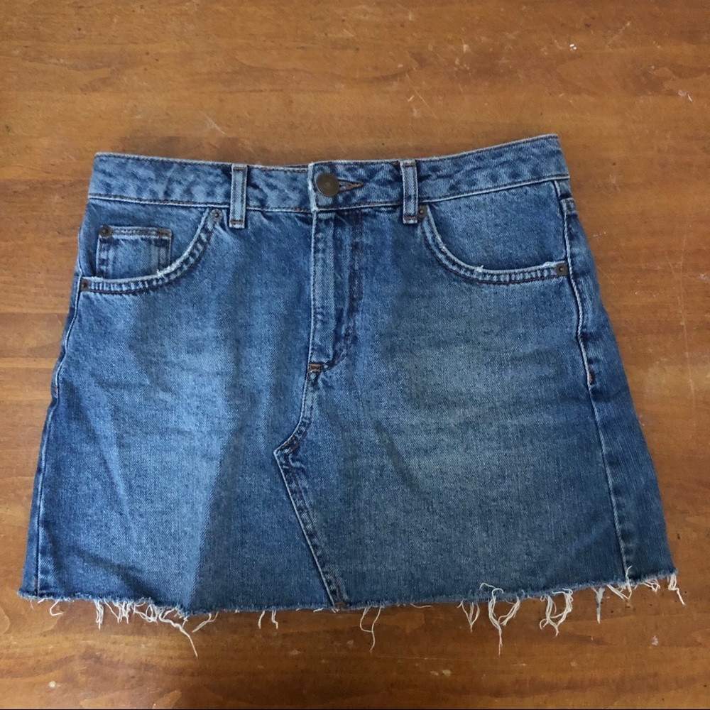 BDG Re-Made Denim Mini Skirt Size S